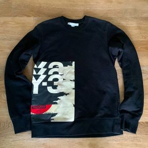 Adidas Y3 Graphic Logo Sweatshirt